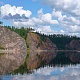 ЗАБАЙКАЛЬСКИЙ КРАЙ.Вера Китаева.Река Витим. За рекой -- Бурятия